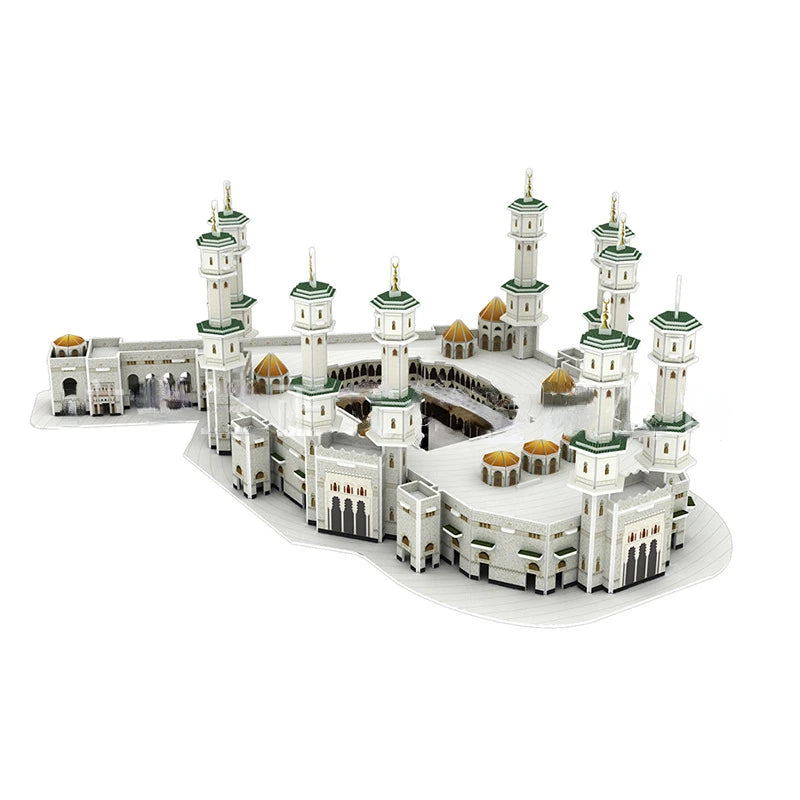 Modelo 3D de Lego de la Mezquita Al-Haram
